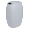 Generic Jerrycanshop Stapelbare jerrycan van 60 liter, UN jerrycan, brandstofjerrycan, waterjerrycan, kunststof (HDPE), DIN61 jerrycan van 60 liter, BPA-vrij, natuurlijk