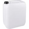 Generic Jerrycanshop Stapelbare 30 liter UN jerrycan brandstofjerrycan, waterjerrycan kunststof (HDPE) DIN61 jerrycan 30 l BPA-vrij natuurlijk