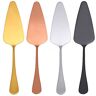 Mousyee Cake Server Set, 4 Stks Cake Servers, Pizza Servers 4 Kleuren Rvs Taart en Cake Server met Fijne Getande Rand Driehoek Vorm Pizza Server Cake Cutter Slicer voor Thuis Keuken Party