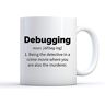 N\A Debugging mok, programmeren mok, codering mok, Coder koffiemok, Computer koffiemok, Technicus mok, Programmering Gift, Codering Gift