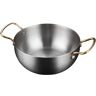 YMWANJUN Stainless Steel Bowl Stainless Steel Bowl Dessert Bowls Curry Bowls Salad Bowl Mixing Bowls For Baking Metal Mixing Bowl-a-18cm