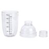 Raguso PC Shaker Cup Shaker met schaal Melk Theepot Juice Shaker Cocktailshaker Wijn Plastic beker voor thuis(530ml)