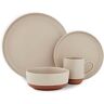 Barbary & Oak BO867014STN Verona 16-delige serviesset, vervaardigd in terracotta, steen