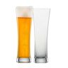 Schott Zwiesel Tarwebierglas bier Basic 0,3 l (set van 2), rechte tarweglazen voor tarwebier, vaatwasmachinebestendige Tritan-kristalglazen, Made in Germany (artikelnr. 120012)