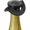 AdHoc FV31 dichte champagne- en champagnesluiting GUSTO, kunststof/siliconen, zwart