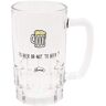 Le Fabuleux Shaman 39-1X-015 bierpul to Beer Or ot to Beer, transparant, glas, 12 x 15 cm