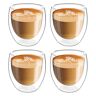Mitening Set van 4 dubbelwandige espressokopjes, thermoglazen, koffieglazen, dubbelwandig, dubbelwandige glazen, dubbelwandige glazen, dubbelwandige glazen, koffieglazen, dubbelwandige glazen, dubbelwandige glazen, koffieglazen, dubbelwandige glazen