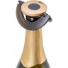 AdHoc FV52 dichte champagne- en champagnesluiting GUSTO, kunststof/siliconen, zwart & goud