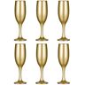 Glasmark KROSNO 1992 Glasmark KROSNO,150ml, Set van 6 stuks, Champagne glas, Prosseco glas, Champagne glas, Mousserende wijn glas, Unieke vorm en stijl, Ideaal voor thuis, restaurant