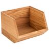 APS 11728 buffet box, 17,5 x 15,5 cm, H: 12,5 cm eikenhout, geolied