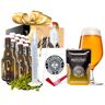 Simpelbrouwen ® Bierbrouwpakket Cadeaubox BLOND bier Zelf bier brouwen Bier brouwen startpakket Origineel cadeau Cadeau voor man Cadeau voor vrouw