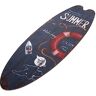 Ciieeo Surfplank Houten Bord Surfplank Decoratie Teken Surfplank Houten Plaquette Houten Surfplank Houten Tiki Surfplank Zomer Houten Ornamenten Kust Sieraad Zomerstrand Buitenshuis