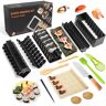 MLRYH Sushi Maken Kit Sushi Maker Set voor Beginners 20 Stuks Plastic Premium Set Sushi Tool Set Sushi Rijst Roll Mold Vormen, DIY Sushi Prefect Thuis Sushi Tool.