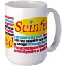 Coffee Mug FUMELAISI 11oz Seinfeld Quotes Logo Mokken Grote Mok Standaard Multi-Color 12.9 inch.