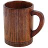 Anawakia Houten koffiemok houten mok theekop jujube houten beker houten kop houten theeset beker natuurlijk houten mok voor koffiebier (330 ml)