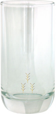 Tak Design waterglas Gold Arrows 350 ml transparant - Transparant,Goud