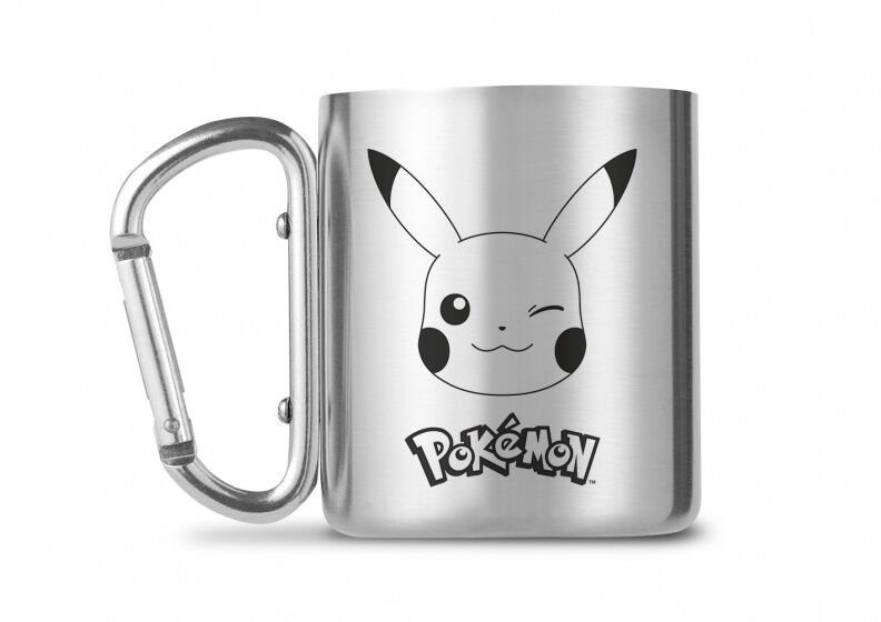 GB Eye mok Pikachu zilver/zwart 250 ml - Zilver,Zwart