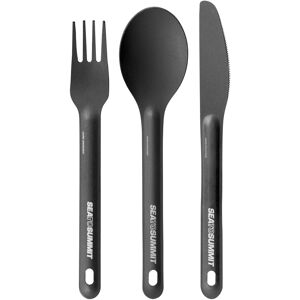 Sea To Summit Cutlery Alphalight Set 3 Pc Grey Anodised 3