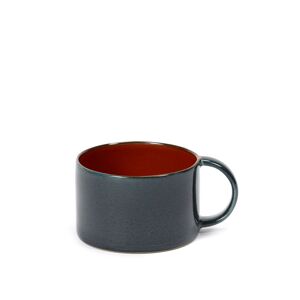 Serax Coffee Cup D8 X H5,1 Cm - Rust/dark Blue