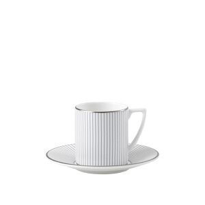 Wedgwood Jasper Conran Pin Stripe Coffee Cup  Saucer