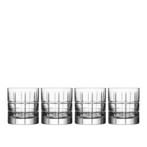 Orrefors Street Old Fashioned 27 Cl Set Of 4
