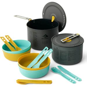 Sea To Summit Frontier UL Two Pot Cook Set 14 Piece Multi OneSize, MULTI