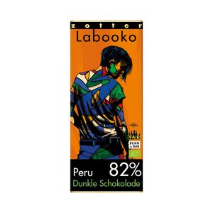 Kaffebox Zotter Labooko 82 % Peru Craft Chocolate Bar