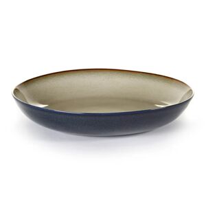 Serax Terres de Rêves pastatallerken 23,5 cm Misty grey-dark blue