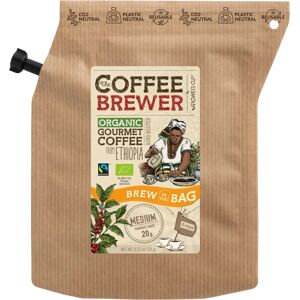 The Brew Company Ethiopia 2 Cups Coffee, Medium Roast Light Brown