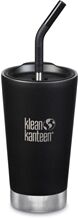 Klean Kanteen Insulated Tumbler with straw 473 ml Black