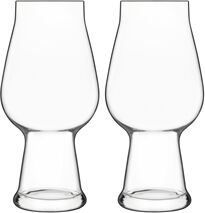 Luigi Bormioli Birrateque ølglass Ipa/Ale 2-pack 2 stk/pakke