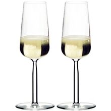 iittala Senta Champagneglass 2-pack 2 stk/pakke Transparent