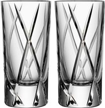 Orrefors City shotglass 2-pack 1 set Transparent