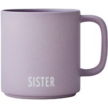 Design Letters Mini Favorittkrus med håndtak Sister / Lavender