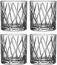 Orrefors City Whiskyglass DOF 4 stk/pakke 1 set