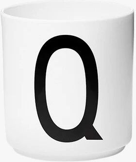 Design Letters Q - PORSELENN CUP AJ