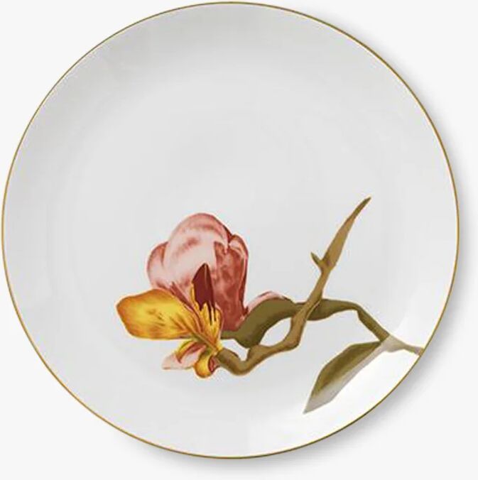 Royal Copenhagen Flora Plate - 27 Cm, Magnolia