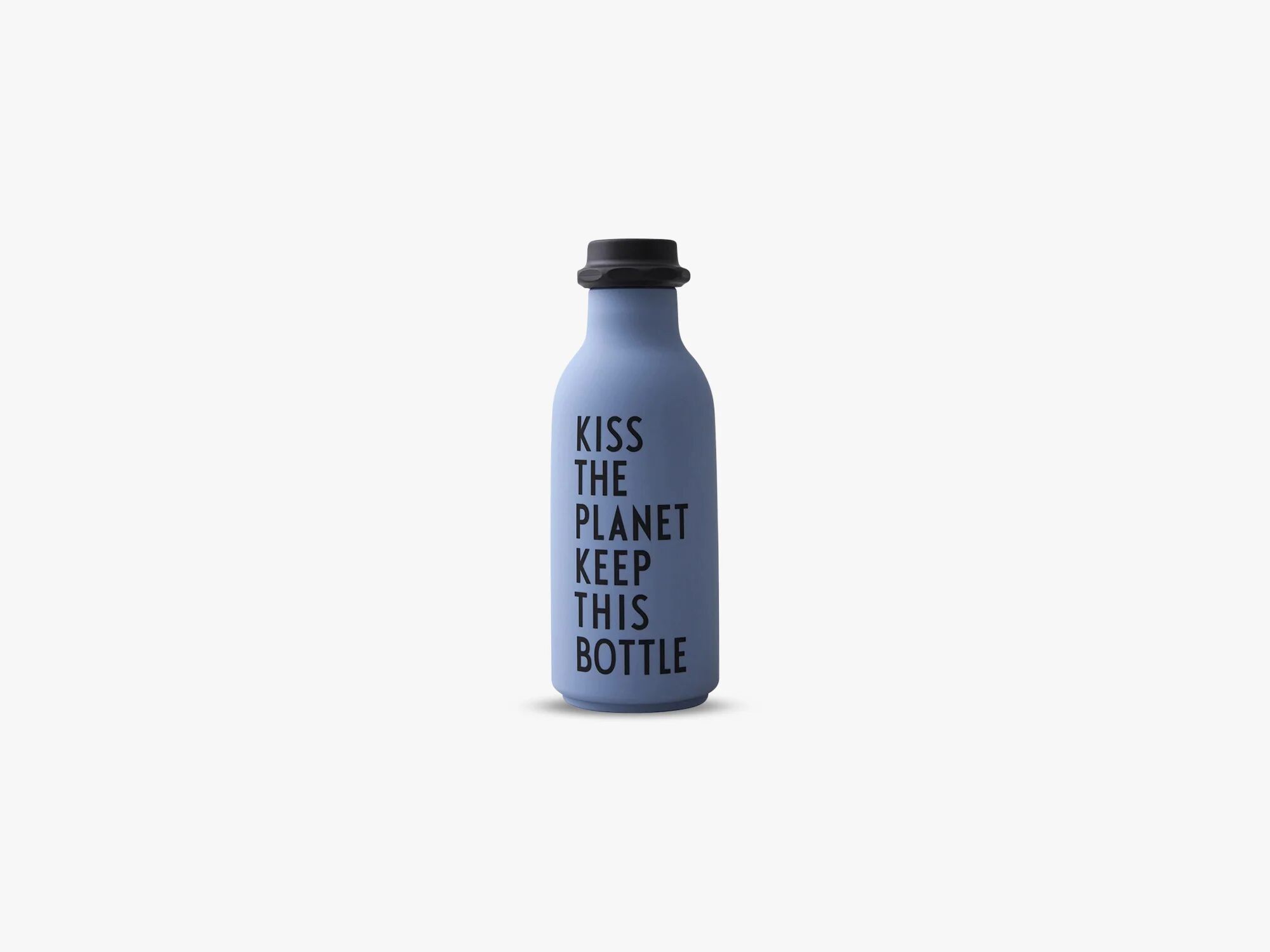 Design Letters To Go Water Bottle Special Edition, Blue Kiss The Planet