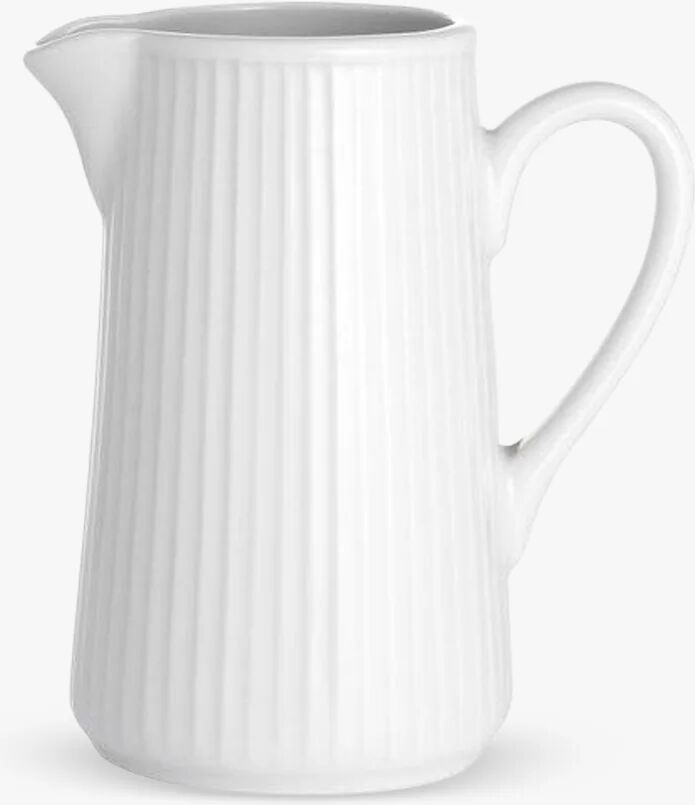 Pillivuyt Plissé jug, hvite 35 cl