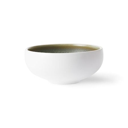 HKliving Home Chef Ceramics Skål White/Green