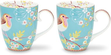 PIP Studio Early Bird 2 stk kopper Large Blå 350 ml