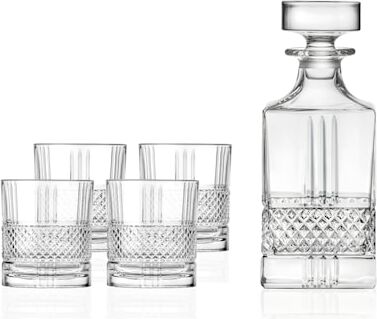 Lyngby Glas Whiskysett Brillante 5 deler