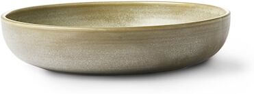 HKliving Home Chef Ceramics Dyptallerken Rustic Green/grey