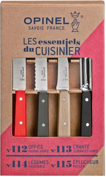 Opinel Les Essentiels Loft Box Set Flerfarget