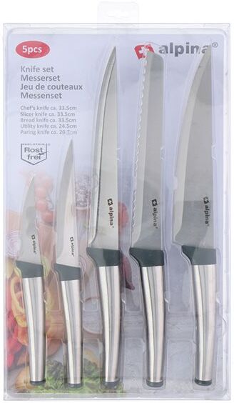 24hshop Alpina Knivsett 5-pk