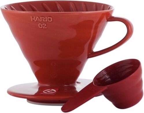 Kaffebox V60 01 Hario Håndbrygger - Plast - Red