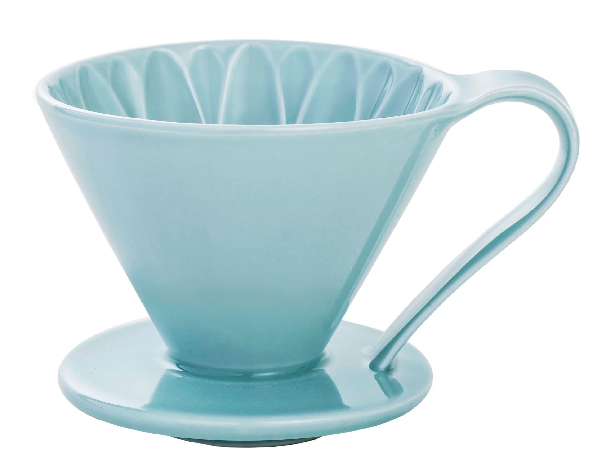 Kaffebox Cafec Flower Dripper - Blue, Cup 4 (2-4 cups)