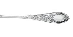 Drage sølvbestikk fiskekniv m/sølv klinge