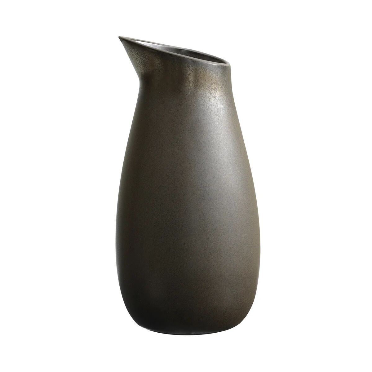 Aida Raw vannkaraffel ikke-lassert keramikk 1,2 l Metallic brown