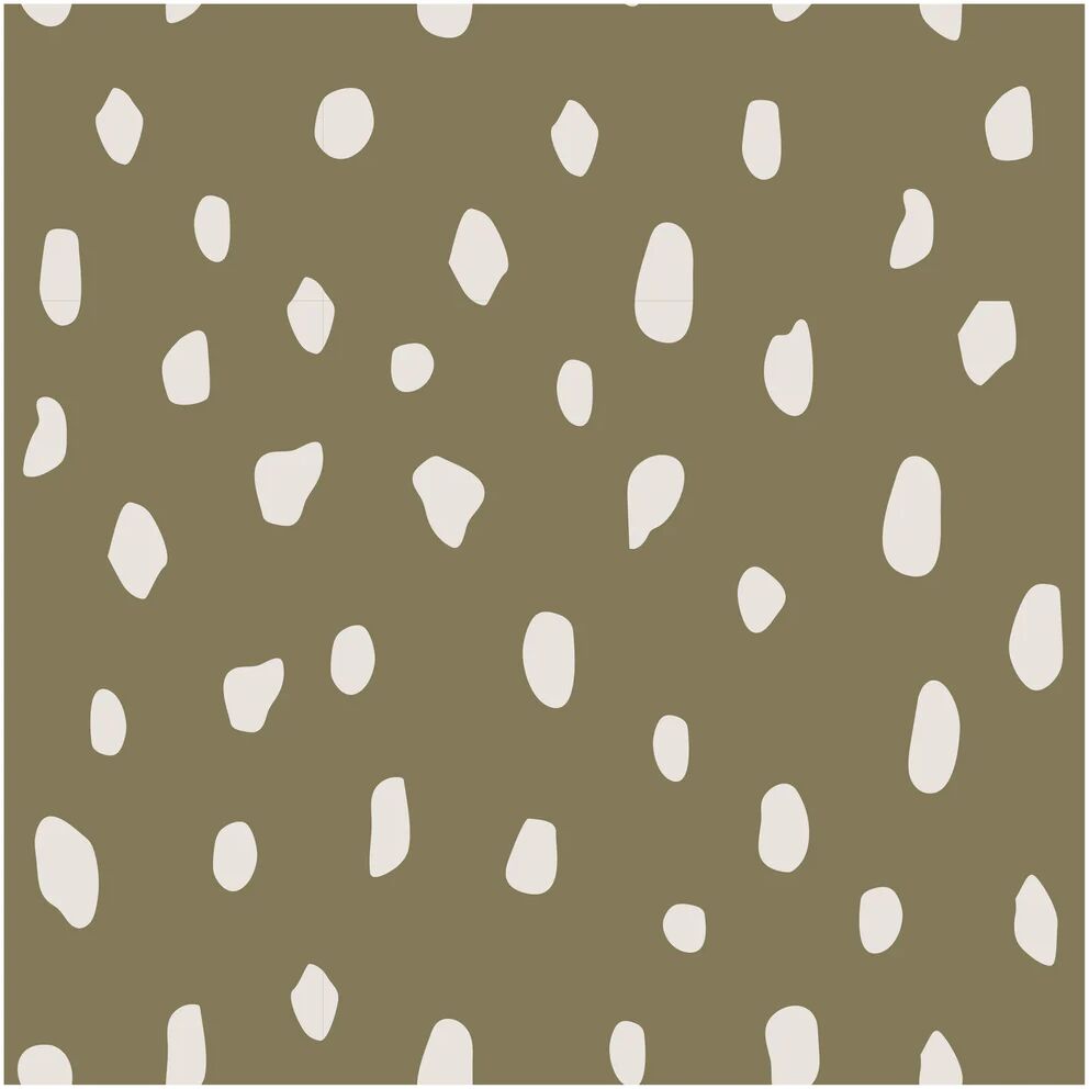 Cooee Design Dots servietter 16 x 16 cm 20-pakning Olive